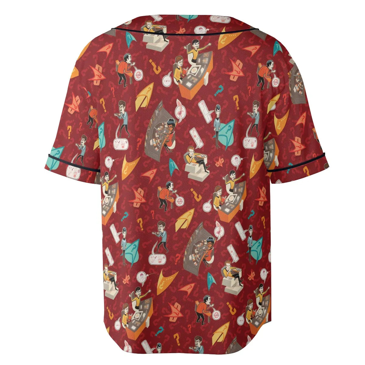 Star Trek Daily Activites Unisex Baseball Jersey