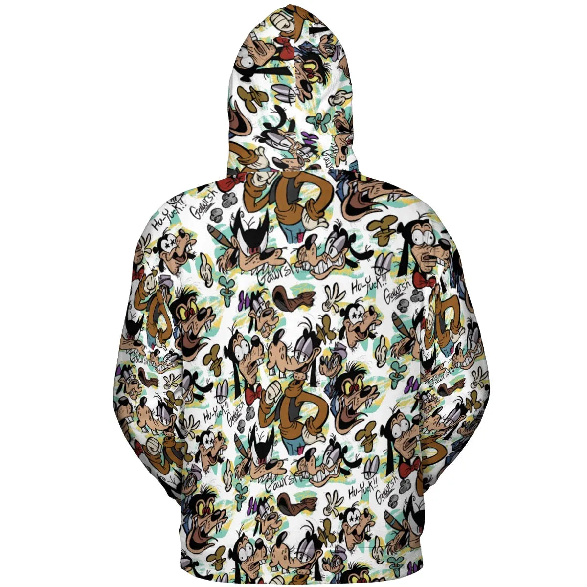 Many Faces Of Goofy All-over Print Hoodie