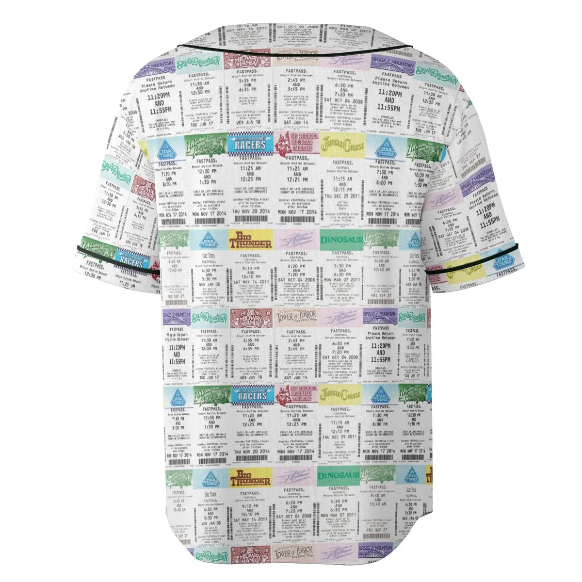 Fastpass Unisex Baseball Jersey