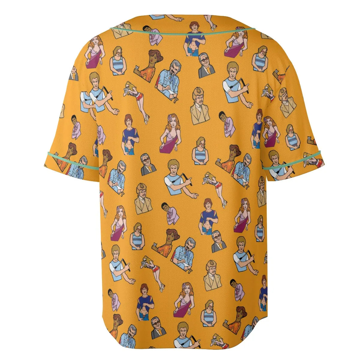 Summer Party Boogie Nights Characters Unisex Baseball Jersey