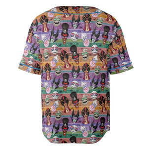 Chillin' like a Villain Summer Vibes Unisex Baseball Jersey