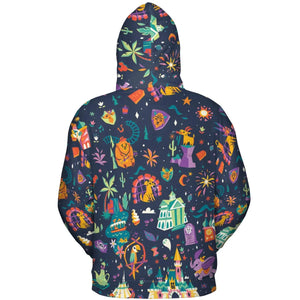 Magic Kingdom Theme All-over Print Hoodie