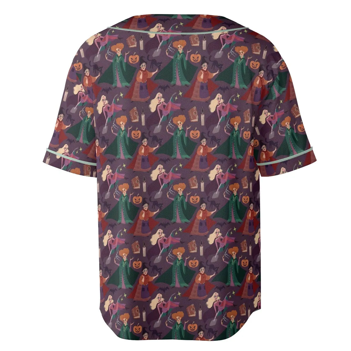 Sanderson Sisters Pattern Unisex Baseball Jersey