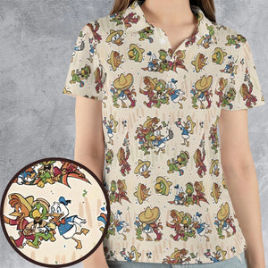 Quacktastic DuckTales AOP Men/Women Polo Shirt
