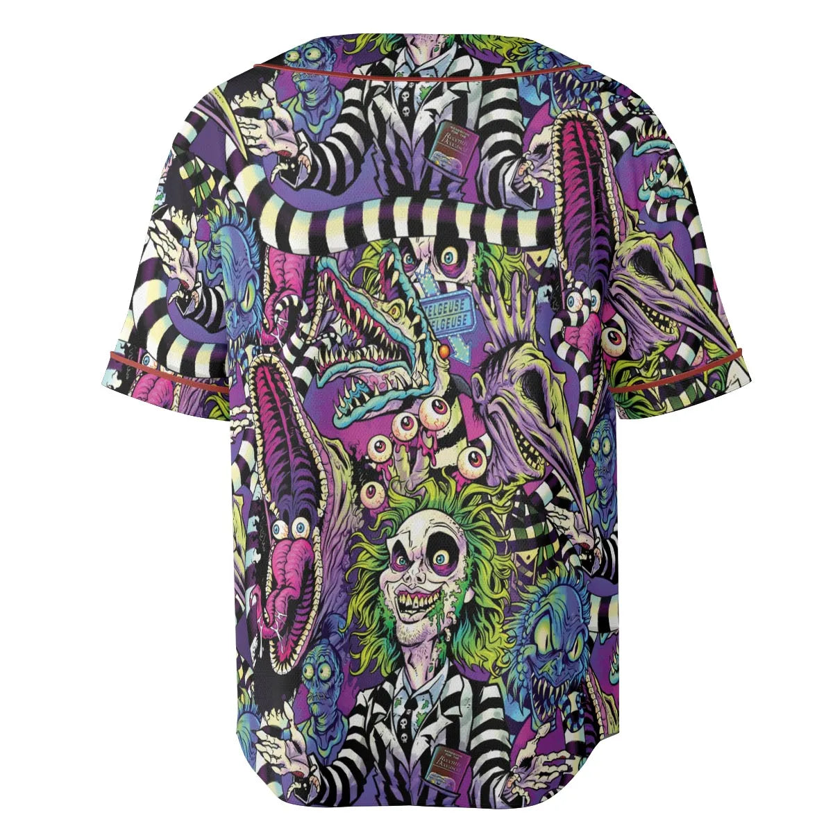 Stay Spooky Beetlejuice Unisex Baseball Jersey