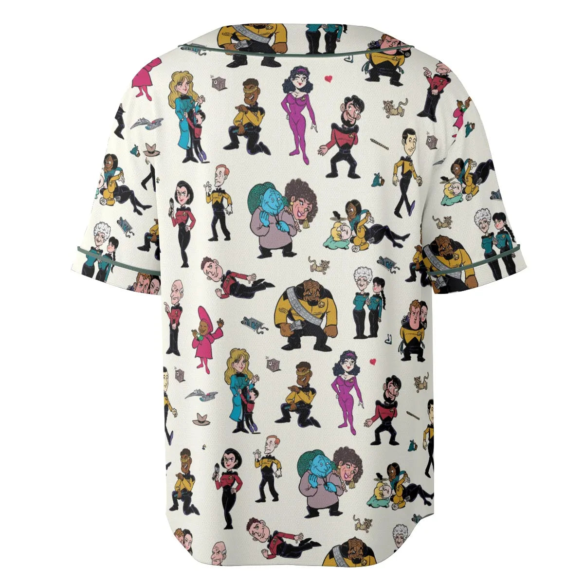 Star Trek TNG Tribute Unisex Baseball Jersey