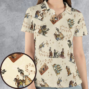 Country Bear Jamboree AOP Men/Women Polo Shirt