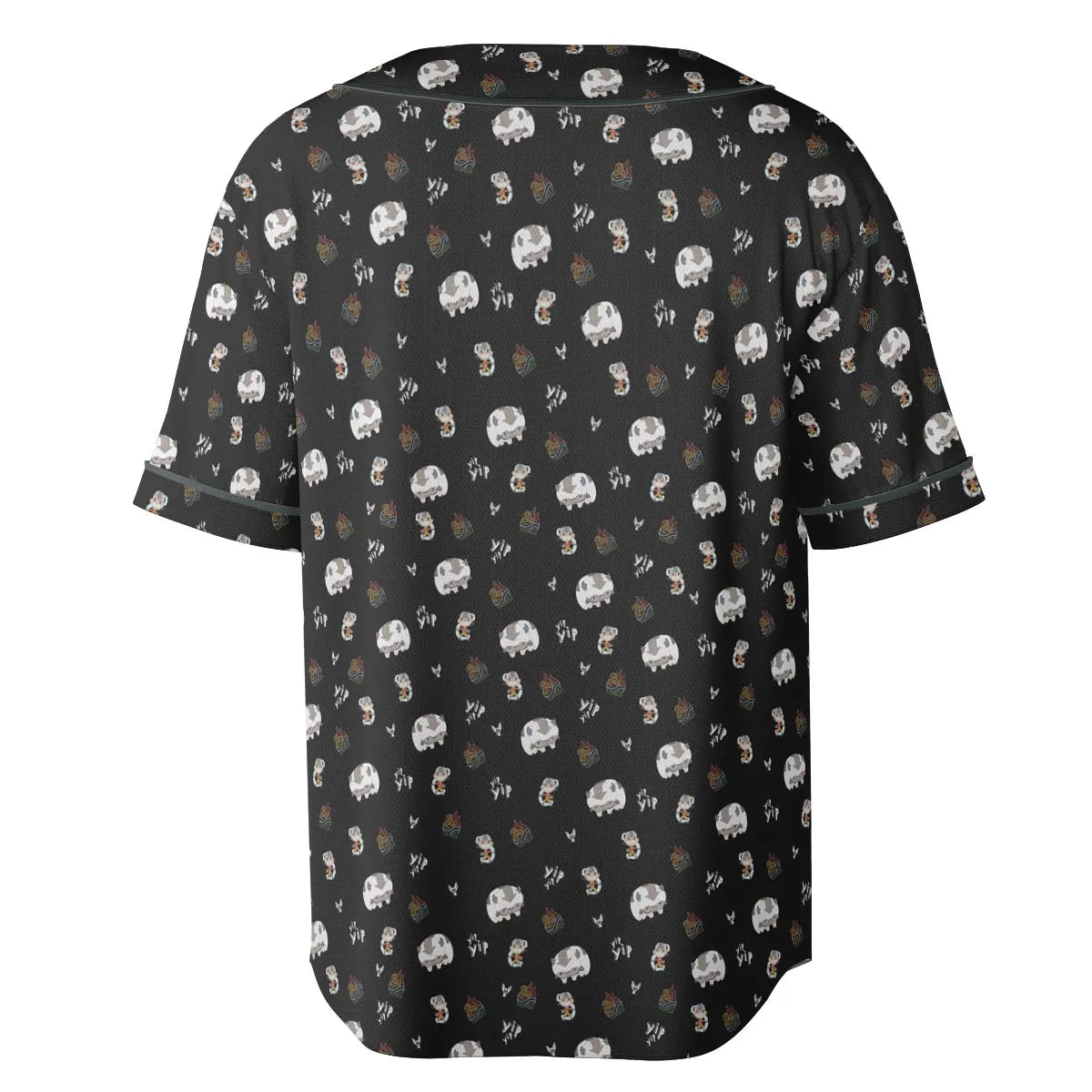 Appa Yip Yip Avatar Pattern Unisex Baseball Jersey