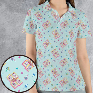 Golden Girls Patterned AOP Men/Women Polo Shirt
