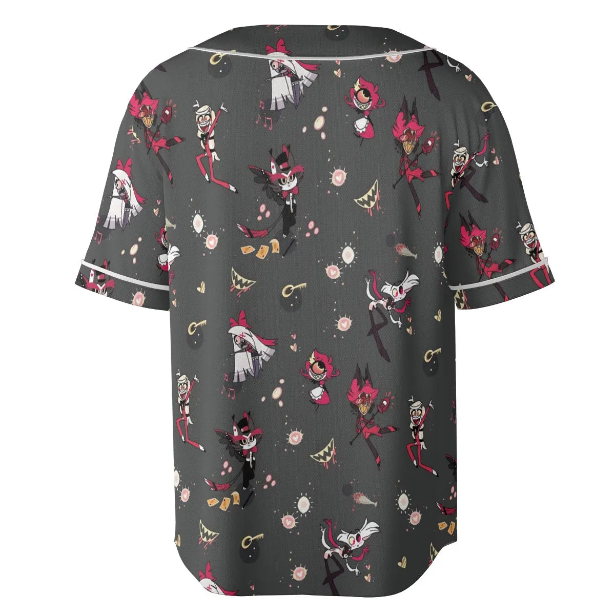 Helluva Hazbin Unisex Baseball Jersey