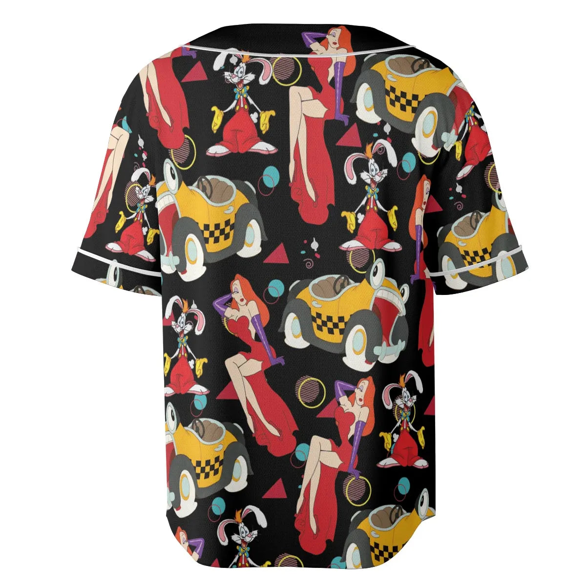 Retro 90s Jessica Rabbit Roger Rabbit Unisex Baseball Jersey