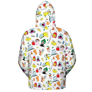 All-over Print Hoodie - T8VQVWT2 -  - 4