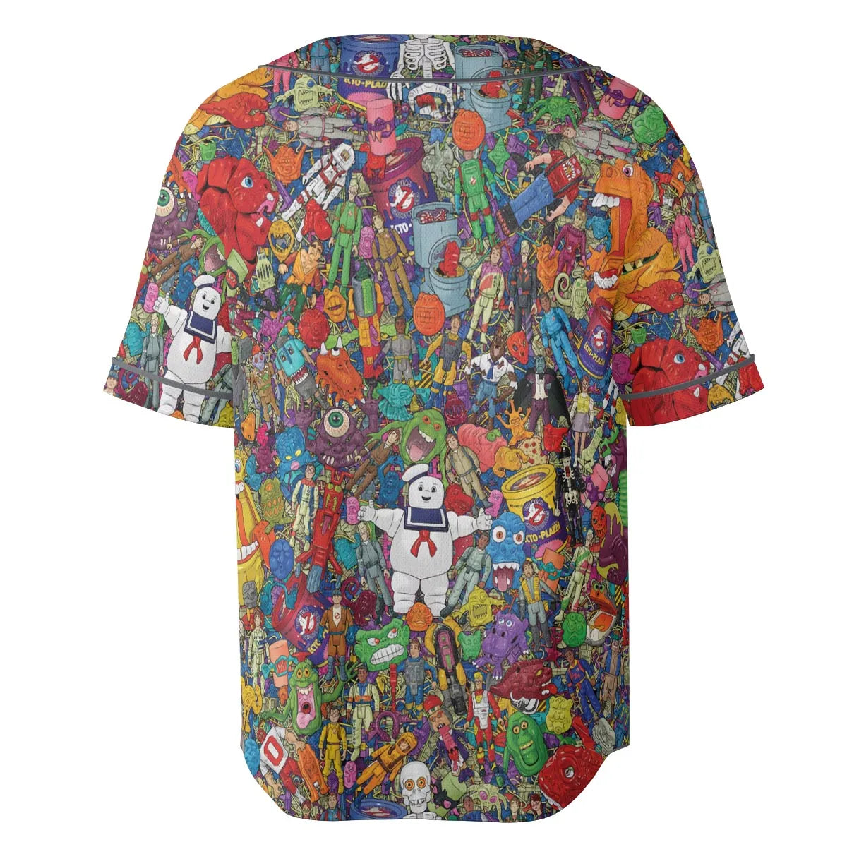 Ghostbusters Toybox Unisex Baseball Jersey