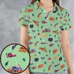 Slash Space Thunder Everest AOP Men/Women Polo Shirt