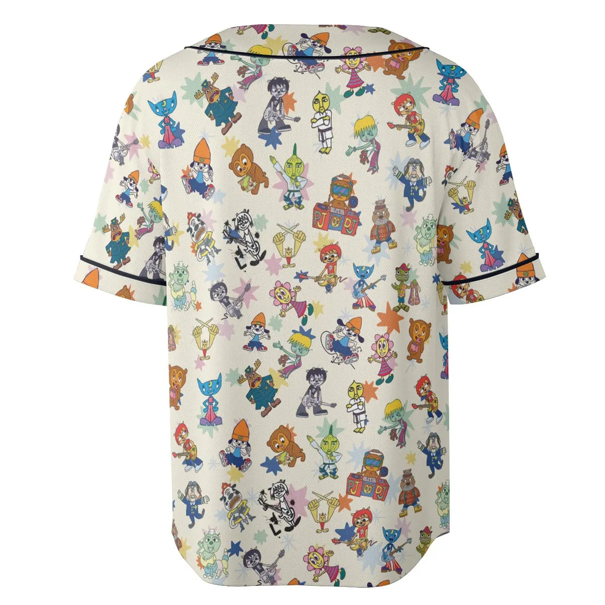 Parappa the Rapper Characters Unisex Baseball Jersey