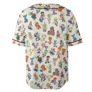 Parappa the Rapper Characters Unisex Baseball Jersey