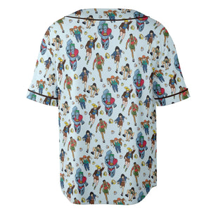 Save The Planet Captain Planet and the Planeteers Unisex Baseball Jersey