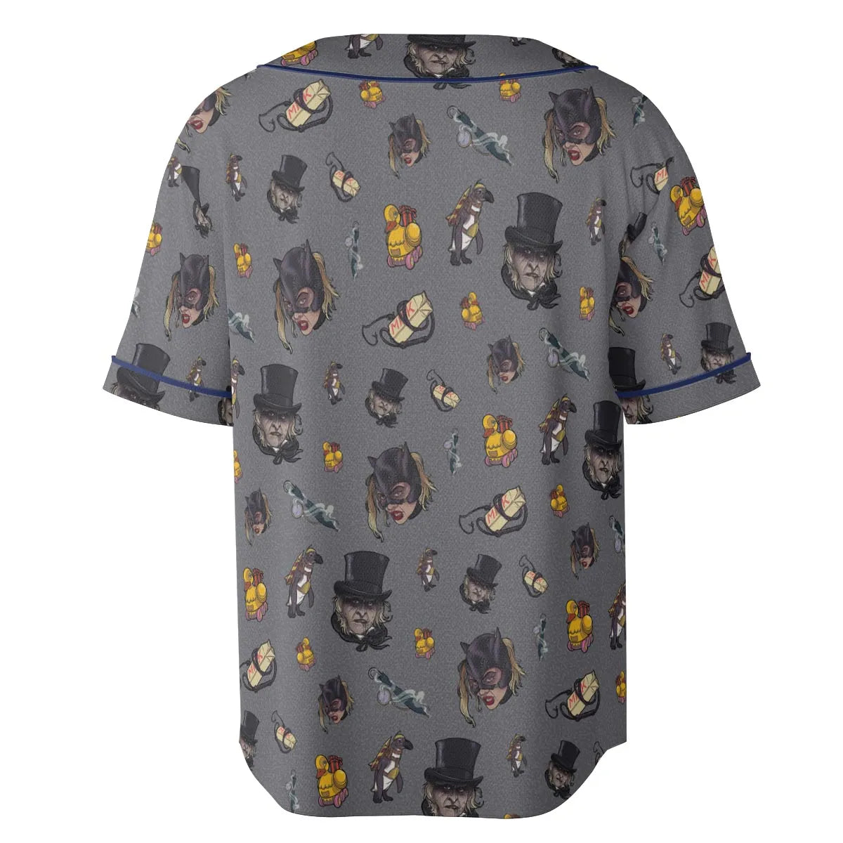 90s Returns Penguin and Catwoman Unisex Baseball Jersey