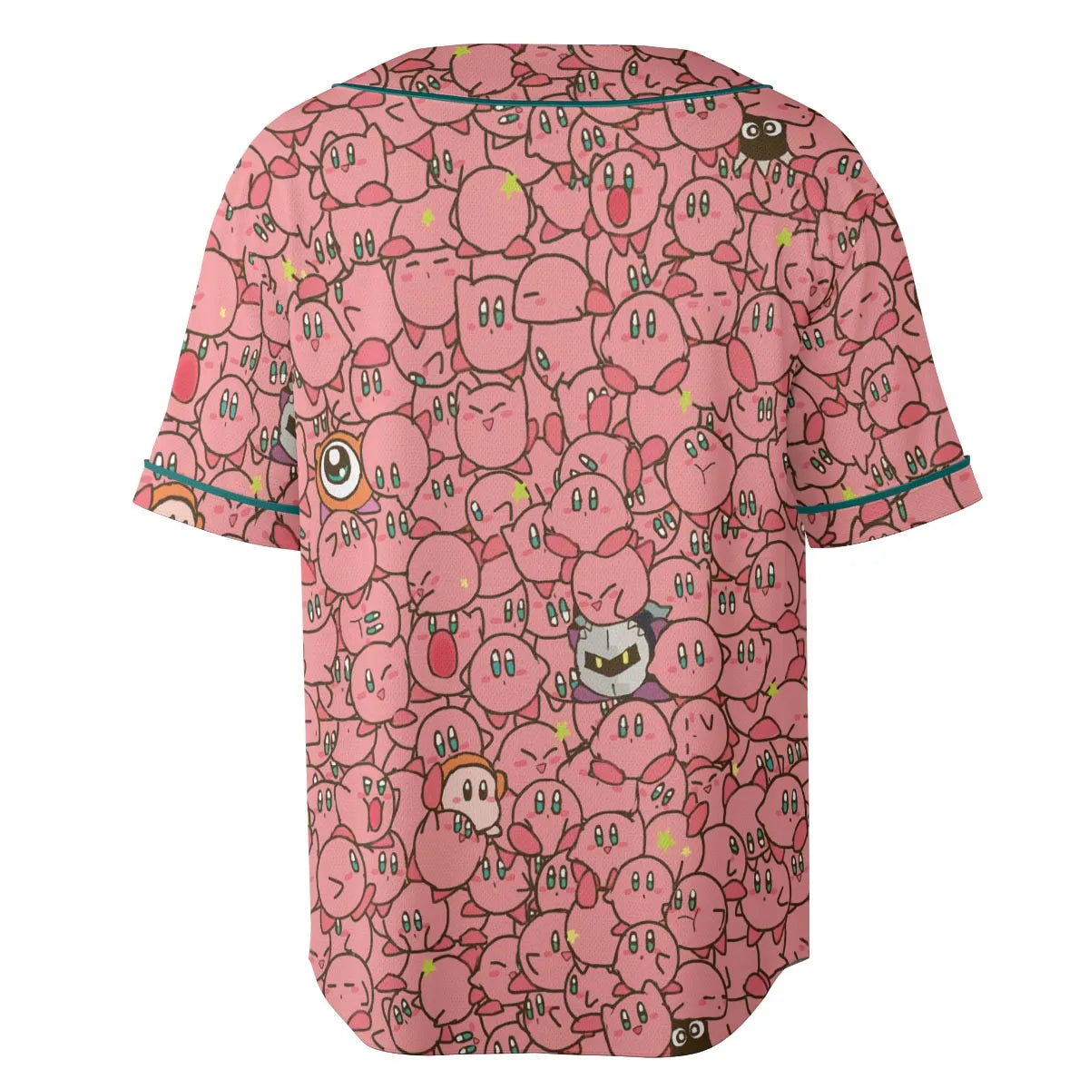 Cute Kirby Waddle Doo Bandana Waddle Dee Meta Knight Kirby's Characters Unisex Baseball Jersey