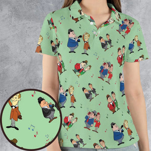 Another Fine Mess Laurel And Hardy AOP Men/Women Polo Shirt
