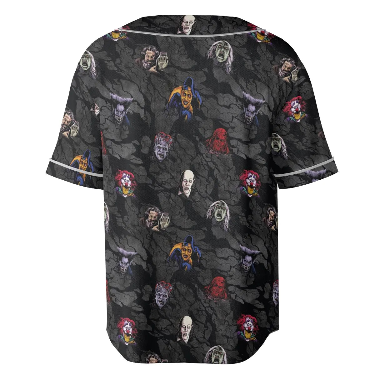 Cult Movie Characters Ghastly Grinner Nosferatu Unisex Baseball Jersey