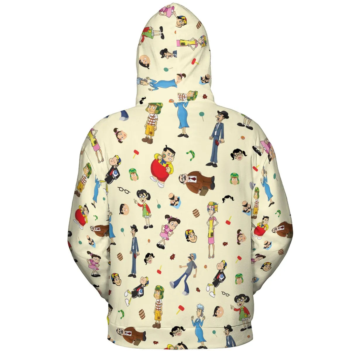 El Chavo Cartoon Characters All-over Print Hoodie