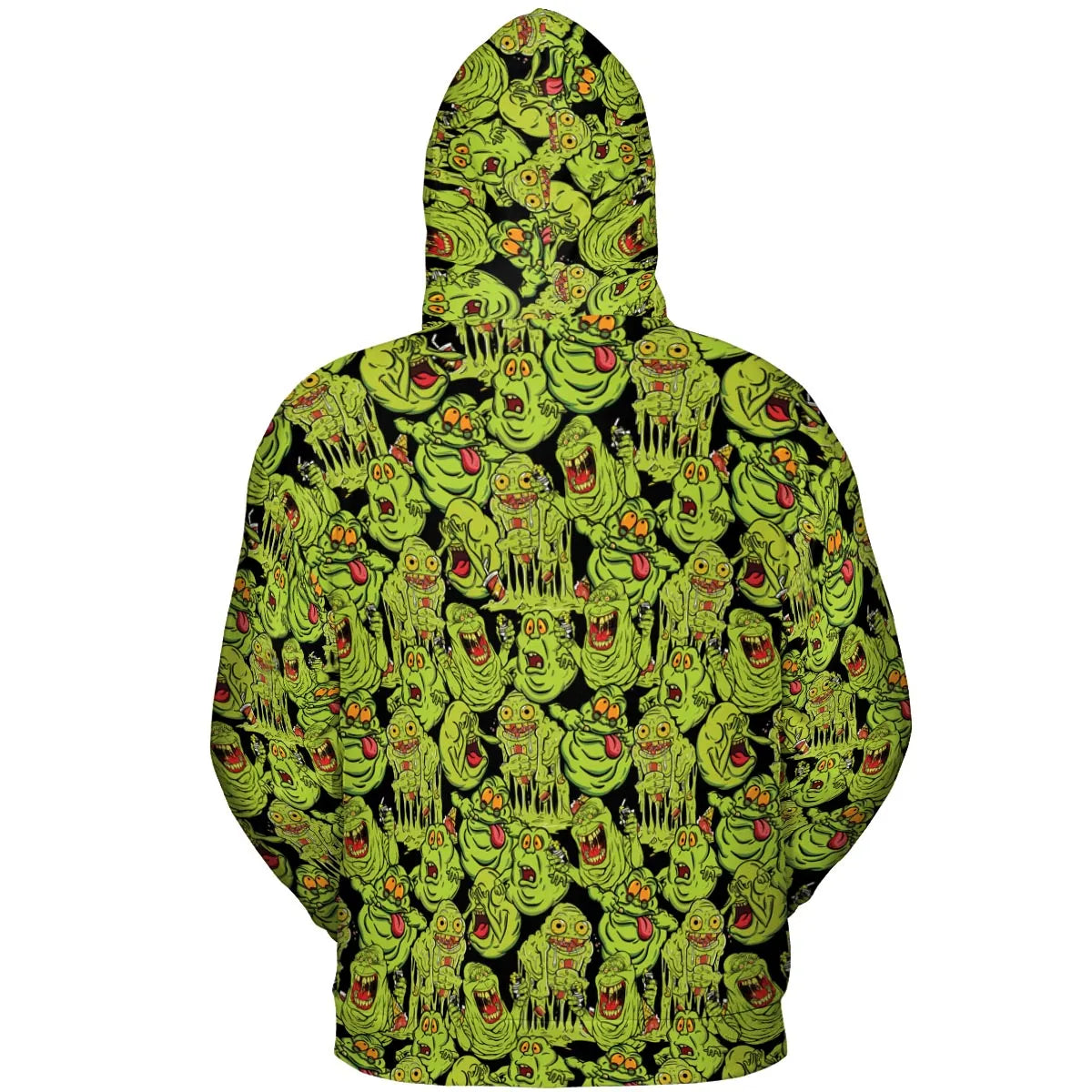 Funny Slimer Ghostbusters All-over Print Hoodie