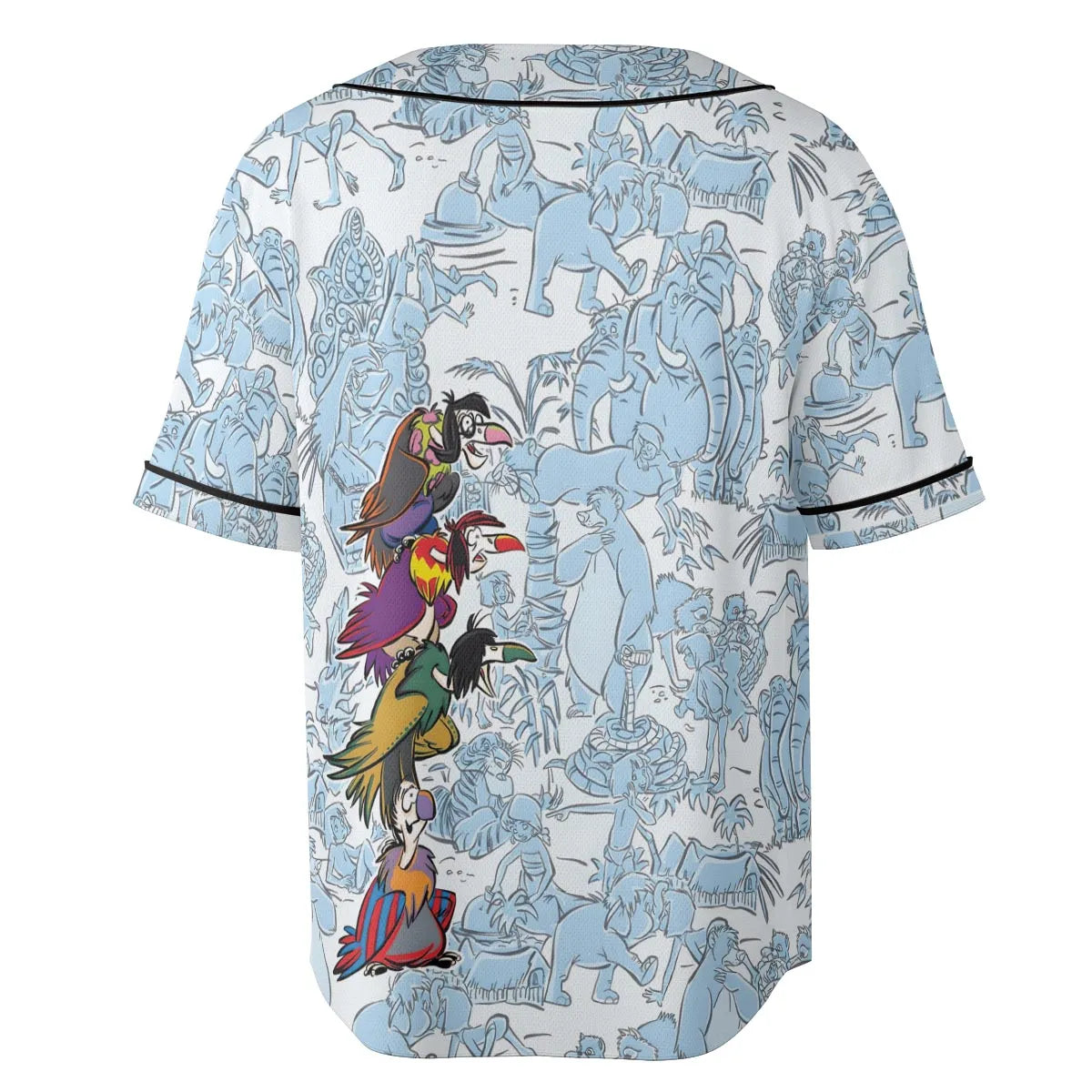 The Vultures The Jungle Book Unisex Baseball Jersey