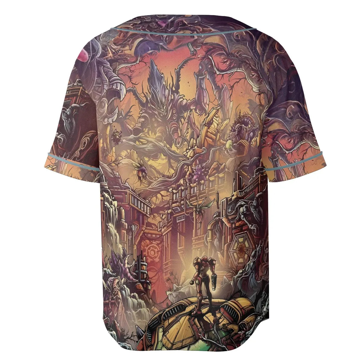 Metroid Prime Unisex Baseball Jersey