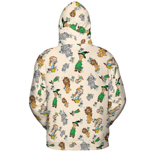 Cartoon Mashup Ed, Edd n Eddy All-over Print Hoodie