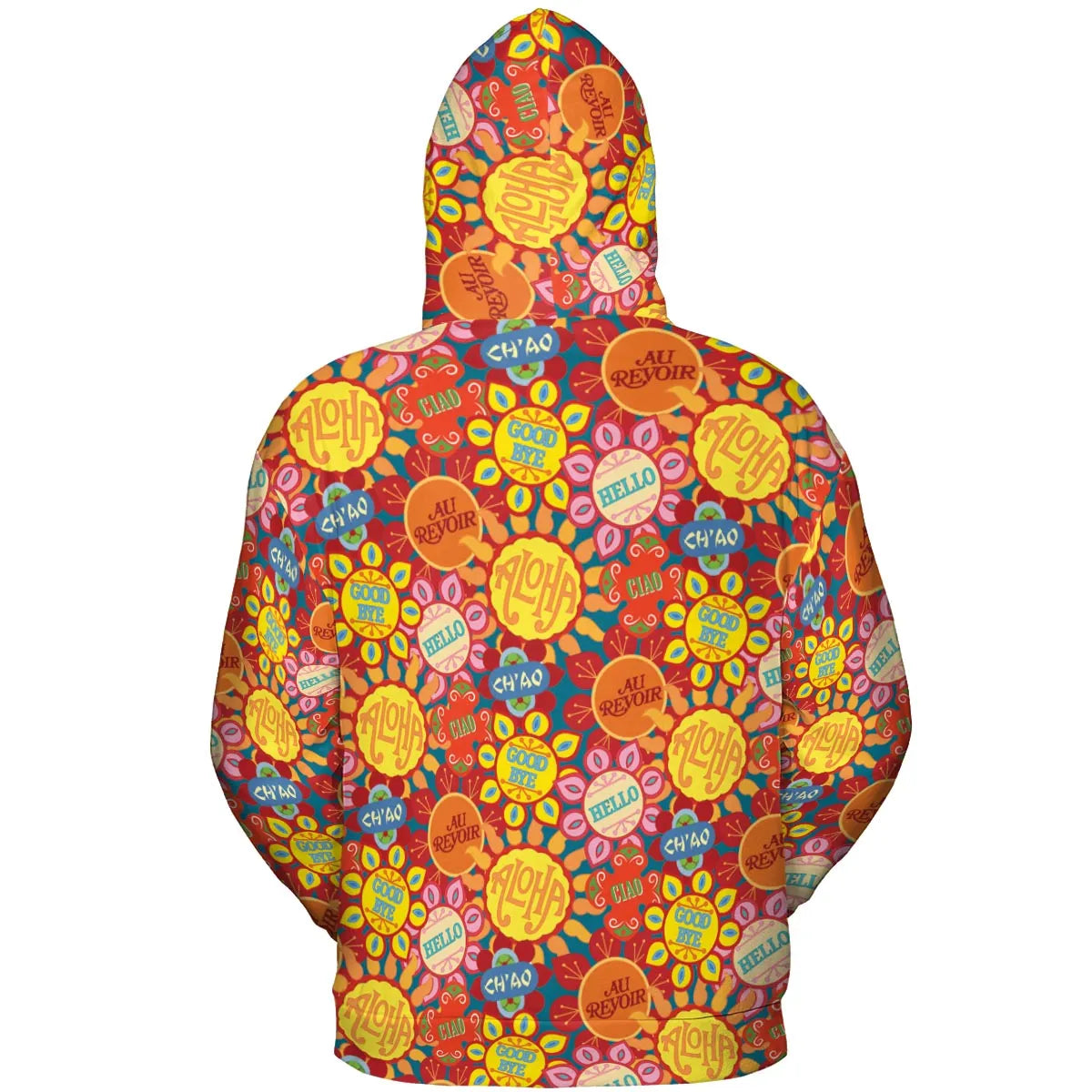 It's a Small World Flowers All-over Print Hoodie