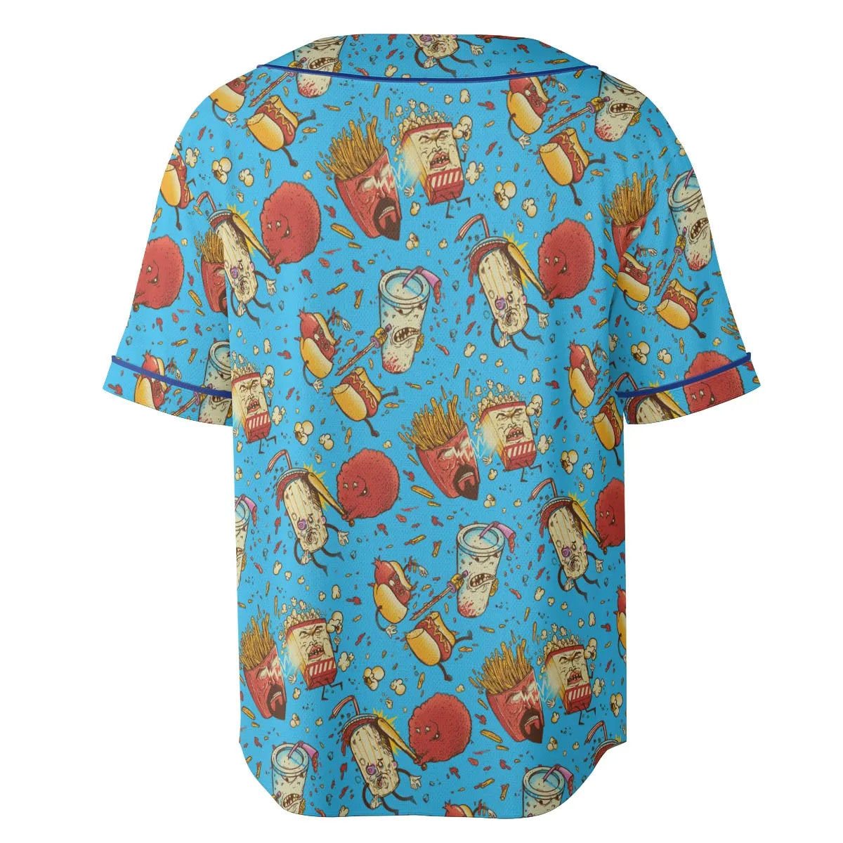 Fight! Aqua Teen Hunger Force Unisex Baseball Jersey
