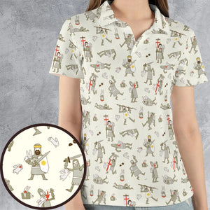 Bad Tempered Rodents Monty Python AOP Men/Women Polo Shirt