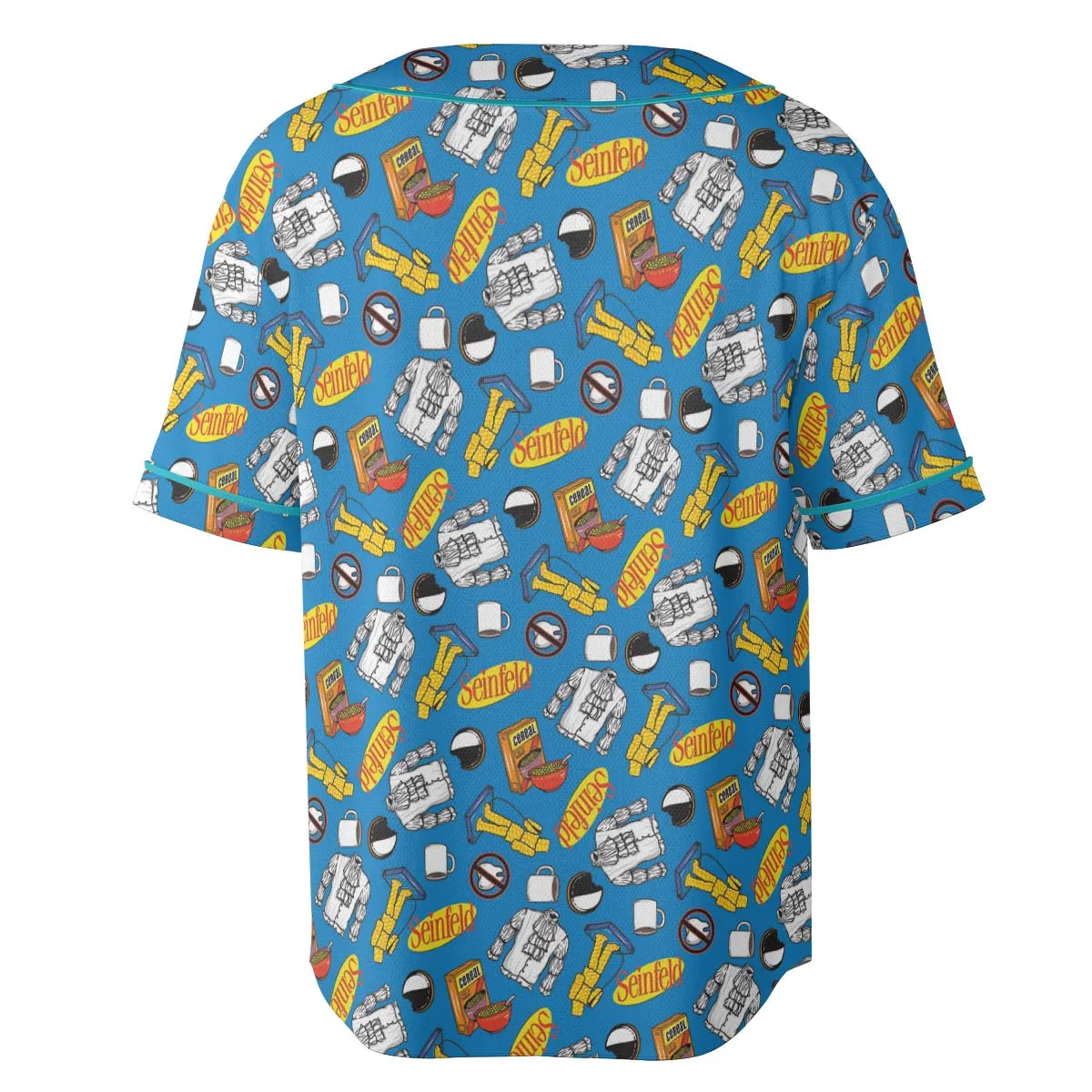 Jerry Seinfeld Comedian Pattern Unisex Baseball Jersey