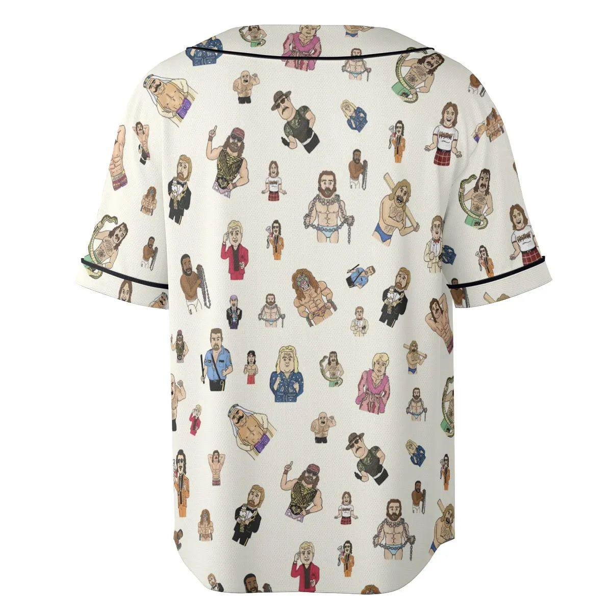 Old School Pro Wrestling Unisex Baseball Jersey