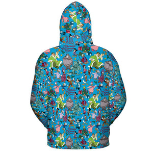 All-over Print Hoodie - C4HWCPQK -  - 4