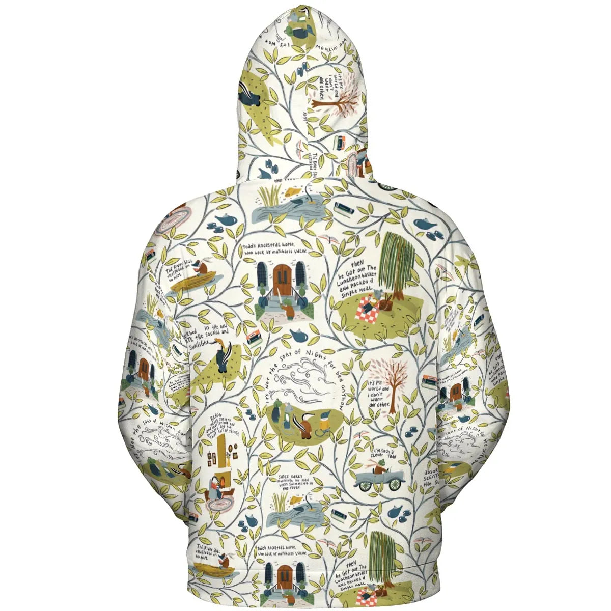 Mr Toad And Friends The Wind in the Willows All-over Print Hoodie