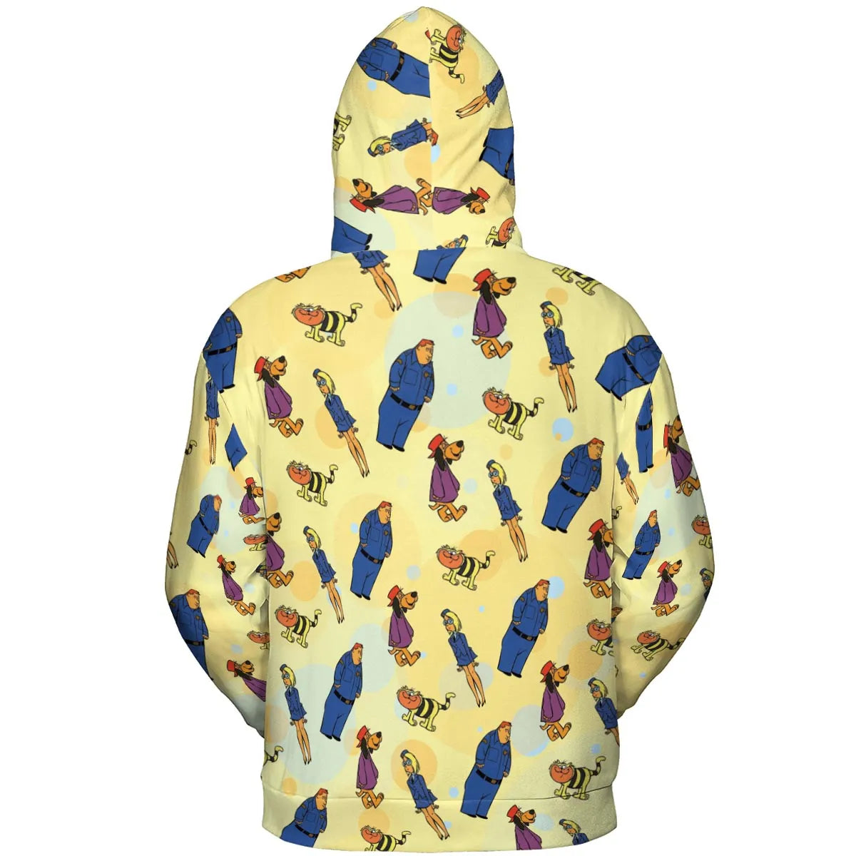 Hong Kong Phooey Power All-over Print Hoodie