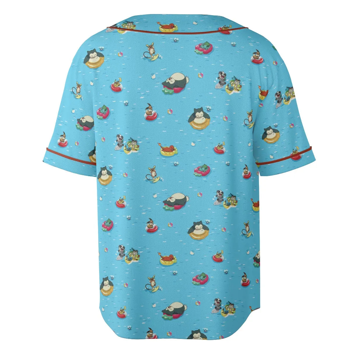 Pokemon Sunny Days Sea Swim Unisex Baseball Jersey