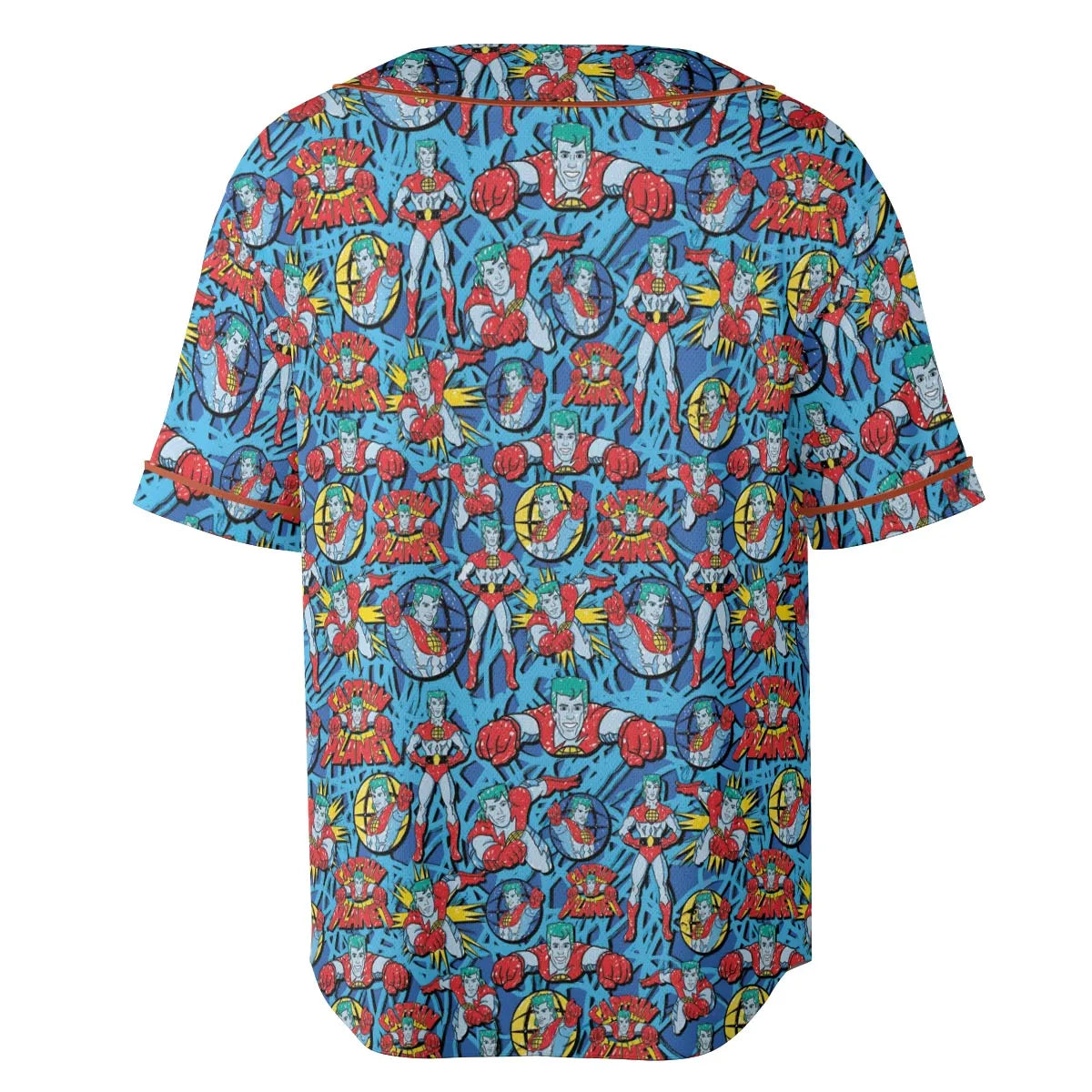Hero of the Environment Captain Planet and the Planeteers Unisex Baseball Jersey