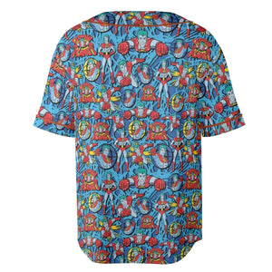 Hero of the Environment Captain Planet and the Planeteers Unisex Baseball Jersey