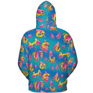 CatDog Nickelodeon Pattern All-over Print Hoodie