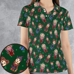 Hocus Pocus Little Witches AOP Men/Women Polo Shirt