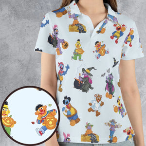 Muppet Treats The Muppets AOP Men/Women Polo Shirt