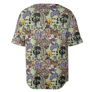 Groove Map The Emperor's New Groove Unisex Baseball Jersey