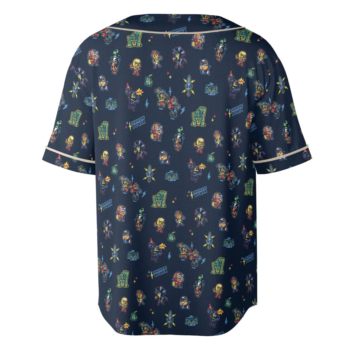 Masters Of The Universe Funny Pattern Unisex Baseball Jersey