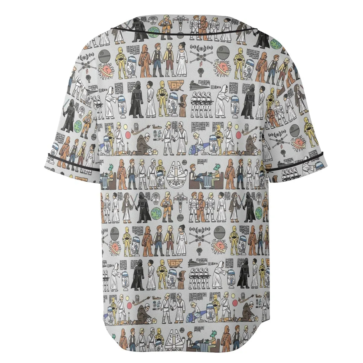 Egyptian Galaxy Wars Unisex Baseball Jersey