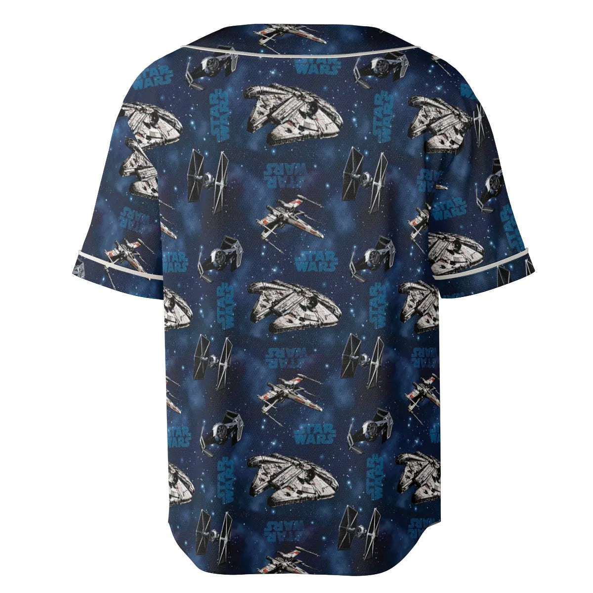 Star Wars Ships Pattern Unisex Baseball Jersey
