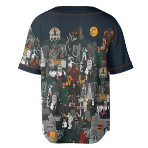Horror Street Unisex Baseball Jersey