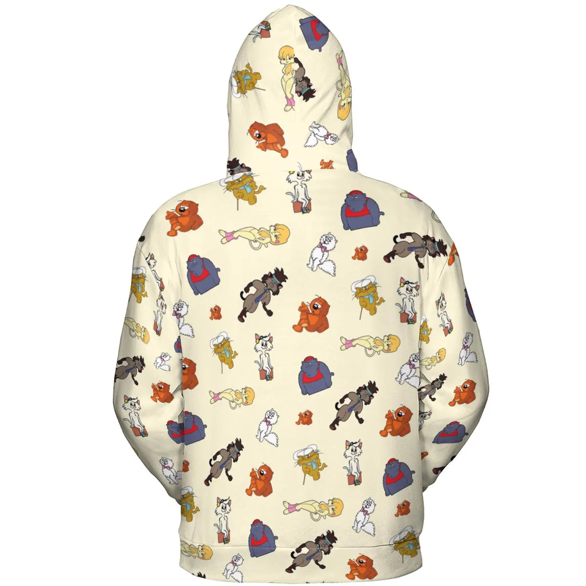 Heathcliff and the Catillac Cats All-over Print Hoodie